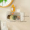 Wall-Mounted Bathroom Storage Organizer Plastic 1