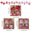 Valentinstag-Hängeornamente-Set im Retro-Stil 3