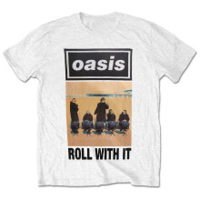 (XXXL, White) Oasis Roll With It Single Cover T Shirt