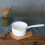 Enamel Milk Pan with Handle, 1.1L Saucepan 2