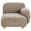 Beliani Corner Seat AMLI Fabric Beige Left Hand 4