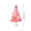 Pink Christmas Tree 45cm or 60cm with Lights 5