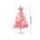 Pink Christmas Tree 45cm or 60cm with Lights 6