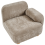 Beliani Corner Seat AMLI Fabric Beige Left Hand 6