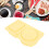 3er-Pack Silikon-Snackbehälter mit Deckeln 16