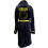 (M, Black) Nirvana Yellow Grunge Smile Bathrobe 1