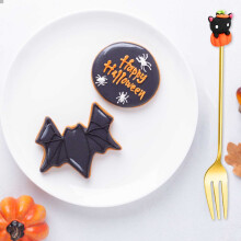 Gouden dessertlepelset voor thuis en feestjes