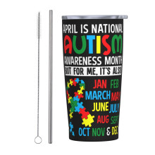 Mug de voyage isotherme en acier inoxydable blanc 590 ml