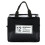 Viflosae isolierte Lunchtasche schwarz 1er-Pack 1