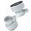 Poolschlauchadapter Typ B, 1,25 auf 1,5 Zoll, 2er-Pack 1