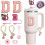 Ensemble de 2 + 4 breloques papillon Stanley Cup (10 mm) 1