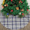 Saia para árvore de Natal xadrez de 91 cm (36 polegadas) 1