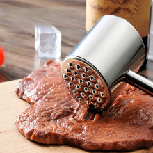 Marteau à viande Staron304 en acier inoxydable argenté (1 pièce)