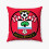 Μαξιλαροθήκη Southampton FC από νηματοποιημένο πολυεστέρα 18x18 ιντσών 1