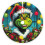 Saia para árvore de Natal do Grinch com enfeite de pompons, 76 cm (30 polegadas) 1
