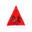 10-Piece Christmas Tree & Floral Glitter Decorations 1