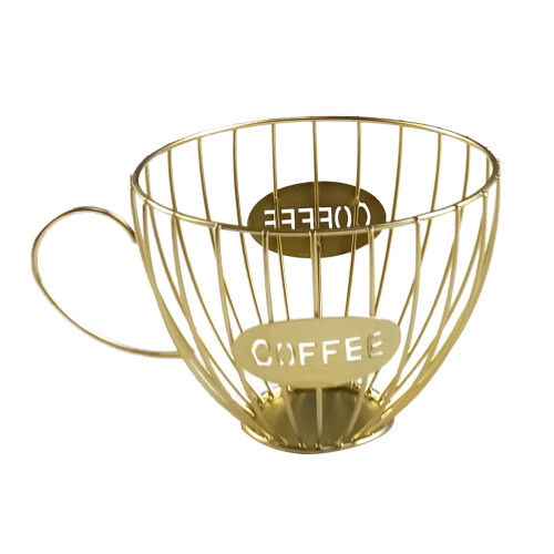 Cup-Shaped Coffee Pod Holder Storage Rack