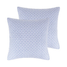 Levtex Home Wexford Blåt Quilt Euro Sham66x66 cm Bomuld