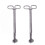 Coupe-mèches en acier inoxydable 17,5 cm 1