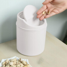 Mini poubelle de cuisine étanche avec couvercle rabattable