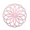 Silicone Placemat Anti-Scalding Table Mat Pink 1