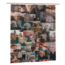 Zasłona prysznicowa Draco Malfoy 60x72 cale z 12 haczykami