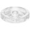 Couvercle de fermentation en verre avec poids pour bocaux Mason 1