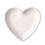 OUNONA heart-shaped ceramic serving plate 10-inch 1