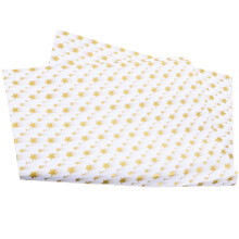 20-Piece Gold Star Tissue Wrapping Paper