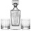 Whiskey Decanter Set with 2 Rocks Glasses 1