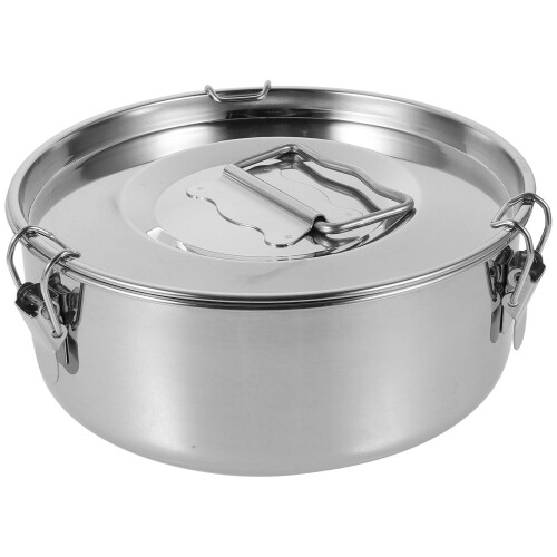 Stainless Steel Steamer Pot with Handle, 19 cm