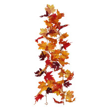 Guirlande de feuilles d'érable artificielles 1,77 m