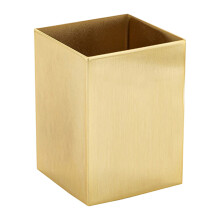 Pencil Holders Cup Home Office Decorative Desktop-Gold