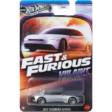 Hot Wheels Silver Series Fast and Furious Villains 5/5 - 2022 Delorean Alpha5 Car
