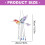 Colorful Acrylic Rainbows Bird Wind Chimes Reflect Sunlight For 3