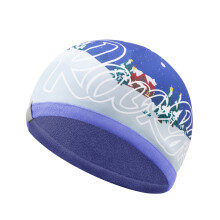 Double Sided Childrens Cycling Hat Washable Digital Print-Blue