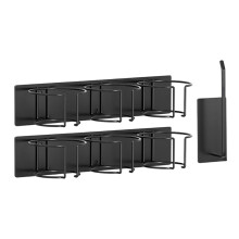 Easy Mount Magnetic Cup and Lid Rack For Kitchen Office-2
