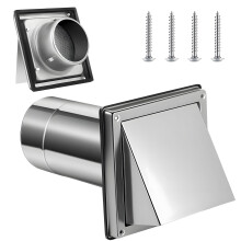 4inch Metal Exhaust Vent Cap Set Includes Accessories