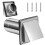 4inch Metal Exhaust Vent Cap Set Includes Accessories 1