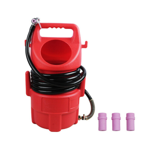 Air Powered Sand Sandblasting Tool for Deburring and-Red
