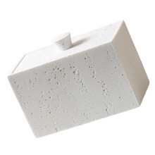 Space Saving Resin Box For Cotton Swabs And Toothpicks-B
