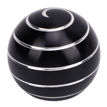 Metallischer Schreibtisch-Spielzeugball Hochgeschwindigkeits-Demontage Schwarz