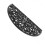 Sentry Sentry Bishop Half Moon Rubber Mat No 3 18 x 30'' 2