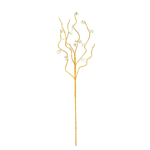 Crystal Pentagram Tree Topper Clear 19.7 in 1