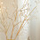 Crystal Pentagram Tree Topper Clear 19.7 in 5