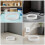 Panneau diffuseur de bande LED en acrylique blanc 122 x 8 cm 3