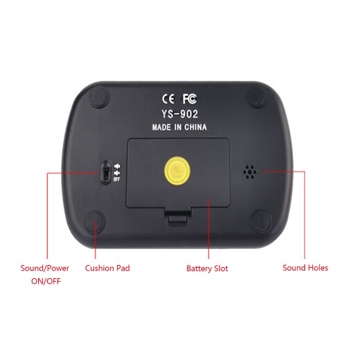 Digital Chess Clock with Bonus and Delay Modes 1