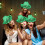 Cowboy Hat LED Green Shamrocks 1 Piece 7