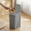 Aoujea Bathroom Trash Can with Lid – Plastic Wastebasket, 4