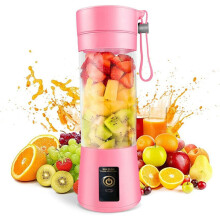 Portable Blender 380W 380ml 6-Speed Silver